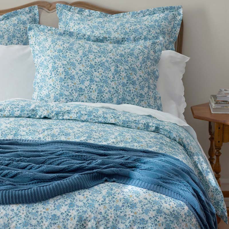 Joyful Floral Classic Smooth Sateen Pillowcase Set