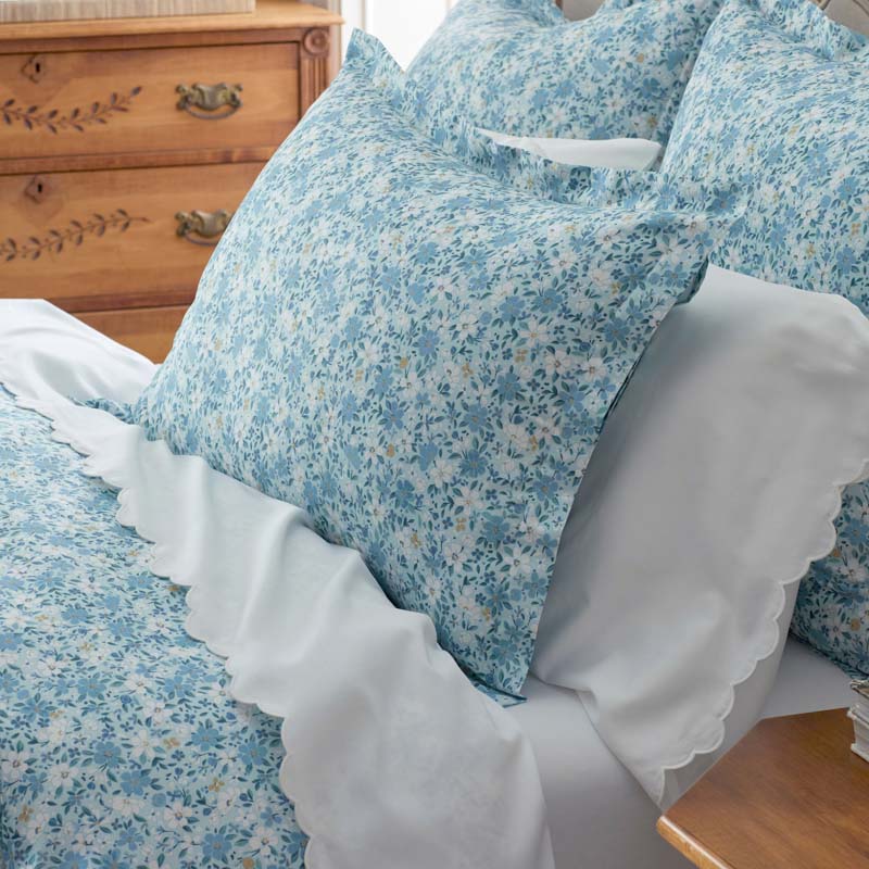 Joyful Floral Classic Smooth Sateen Duvet Cover