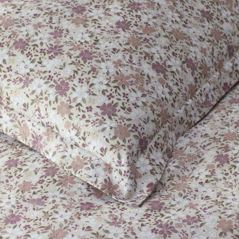 Joyful Floral Classic Smooth Sateen Comforter