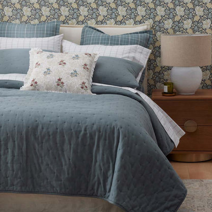 Floral Reversible Decorative Square Pillow Cover