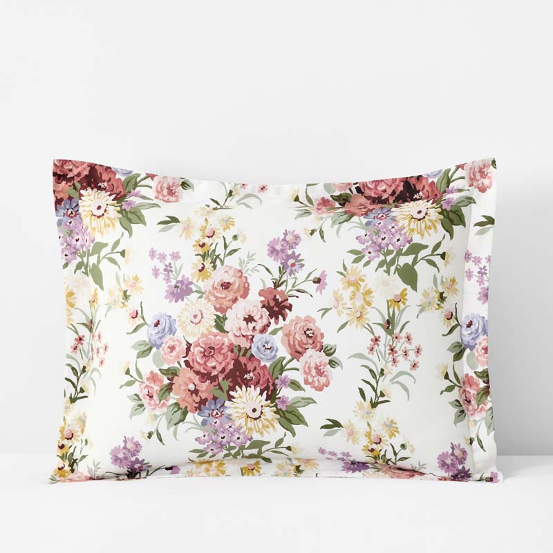 Nature's Bouquet Classic Smooth Sateen Sham