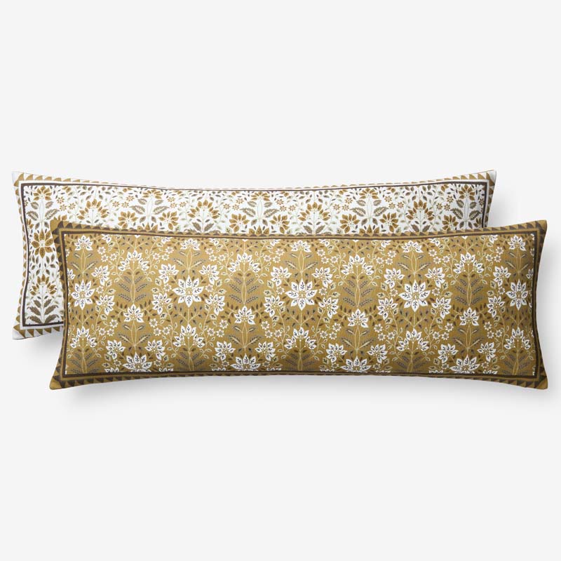 Medallion Reversible Decorative Lumbar Pillow Cover