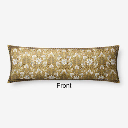 Medallion Reversible Decorative Lumbar Pillow Cover