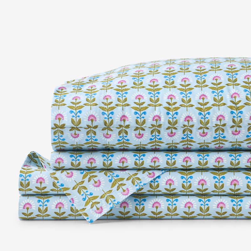 Idril Classic Cool Cotton Percale Bed Sheet Set