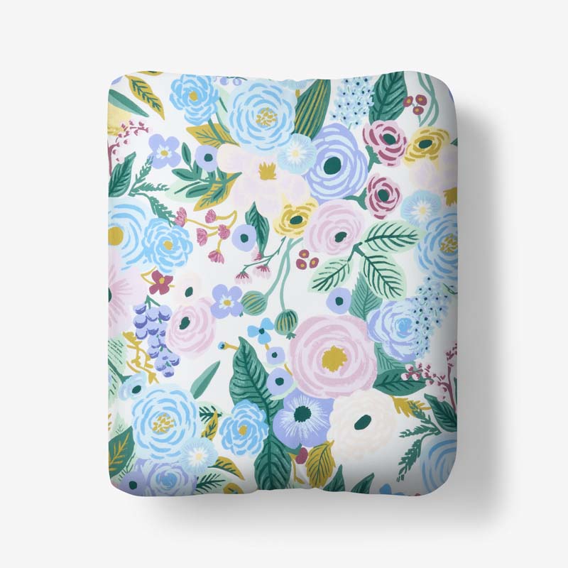 Garden Party Classic Cool Cotton Percale Fitted Bed Sheet