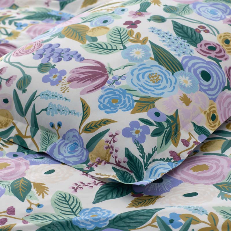 Garden Party Classic Cool Cotton Percale Fitted Bed Sheet