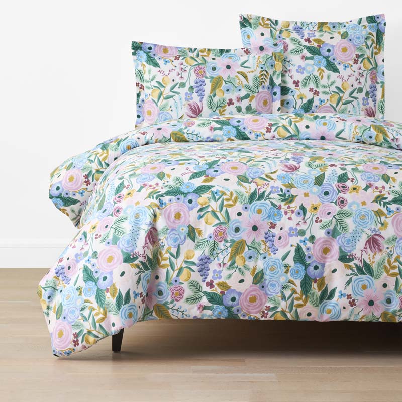 Garden Party Classic Cool Cotton Percale Duvet Cover