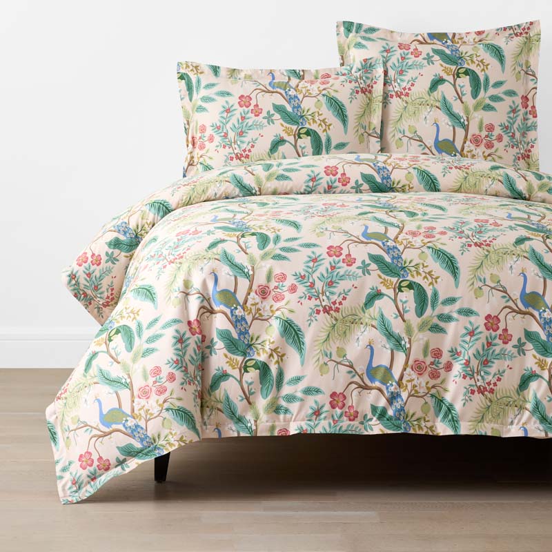 Peacock Classic Smooth Sateen Duvet Cover
