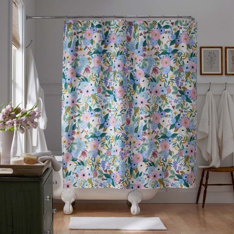 Garden Party Classic Cool Cotton Percale Shower Curtain
