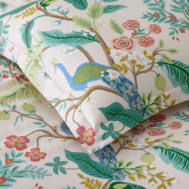Peacock Classic Smooth Sateen Duvet Cover