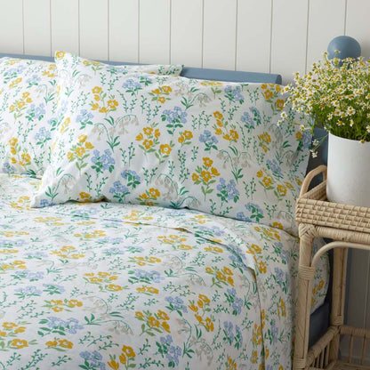 Isadora Classic Cool Cotton Percale Bed Sheet Set