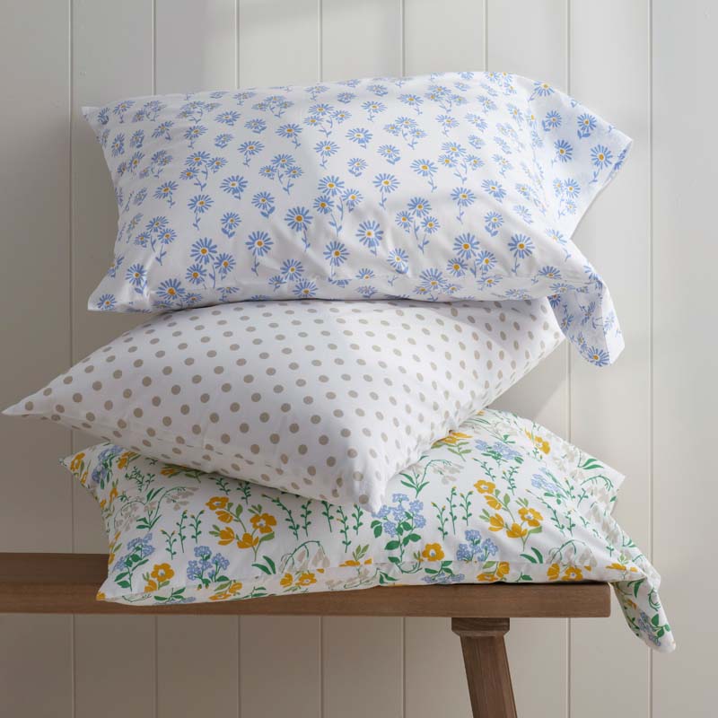 Isadora Classic Cool Cotton Percale Pillowcase Set