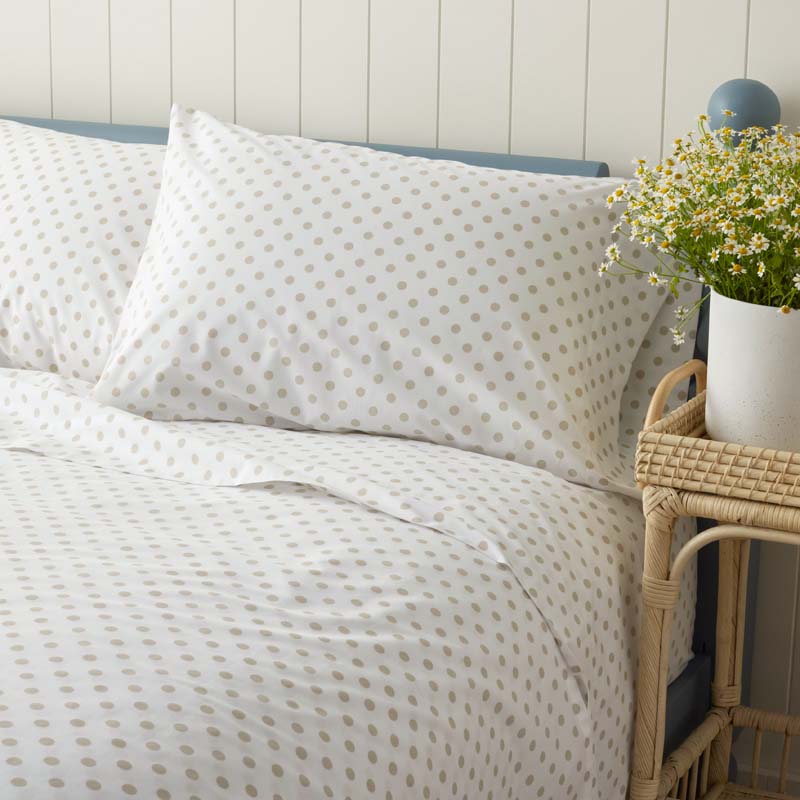Isadora Classic Cool Cotton Percale Bed Sheet Set