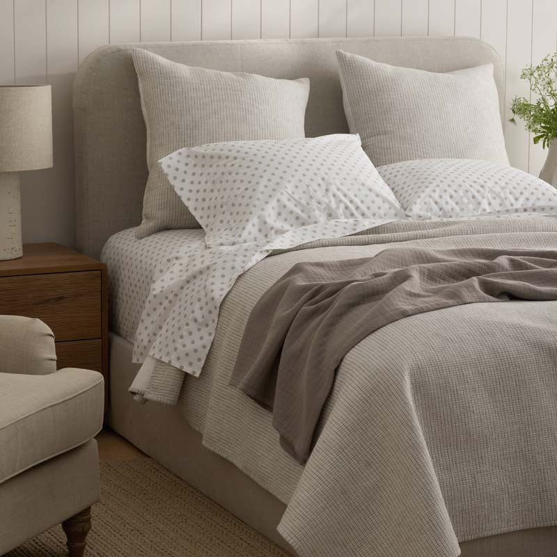 Isadora Classic Cool Cotton Percale Pillowcase Set