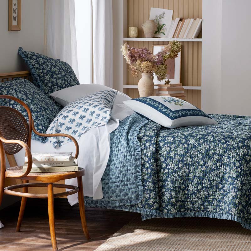Suhana Reversible Ruffle Quilted Sham