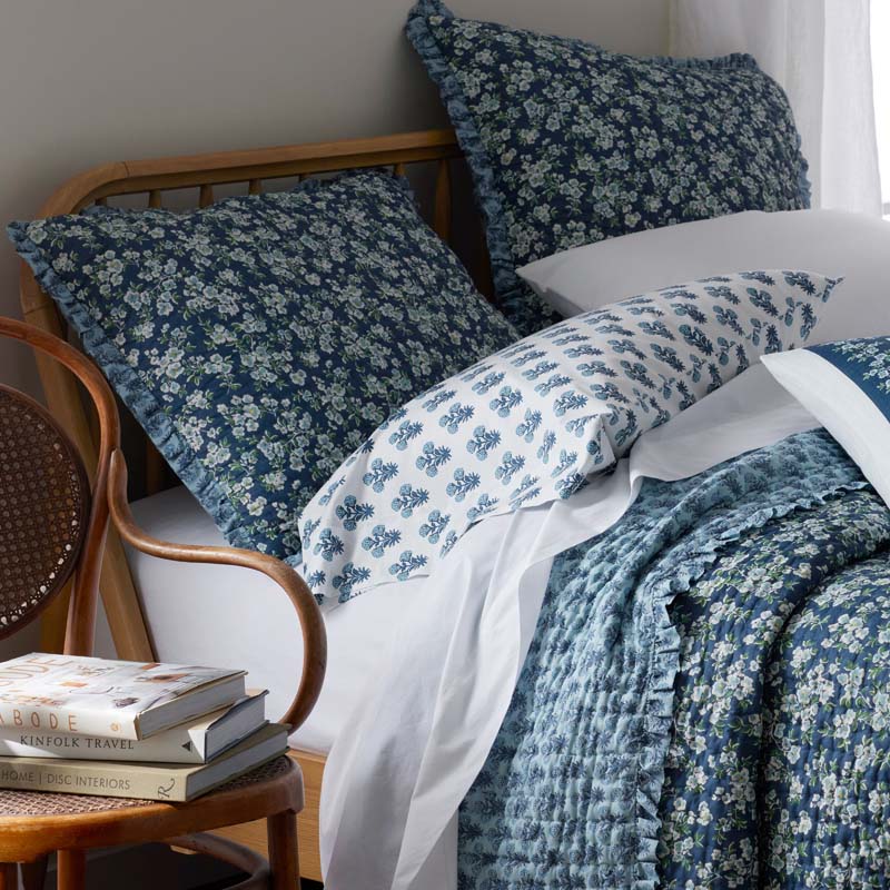 Suhana Reversible Ruffle Quilted Sham