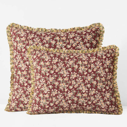 Suhana Reversible Ruffle Quilted Sham