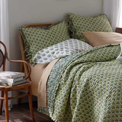 Suhana Reversible Ruffle Quilt
