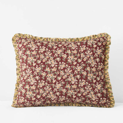 Suhana Reversible Ruffle Quilted Sham