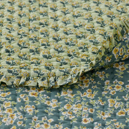 Suhana Reversible Ruffle Quilt