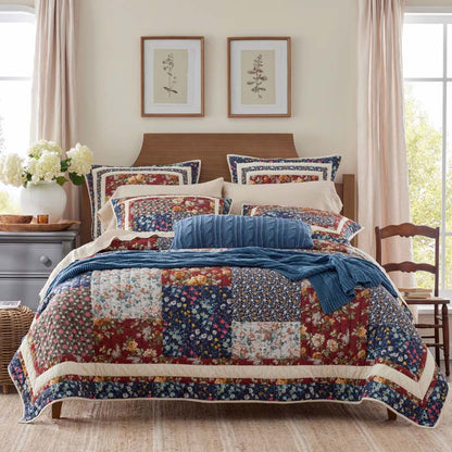 Aahana Patchwork Quilted Sham