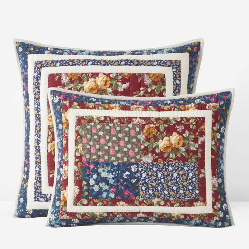Aahana Patchwork Quilted Sham