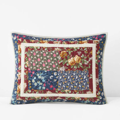 Aahana Patchwork Quilted Sham