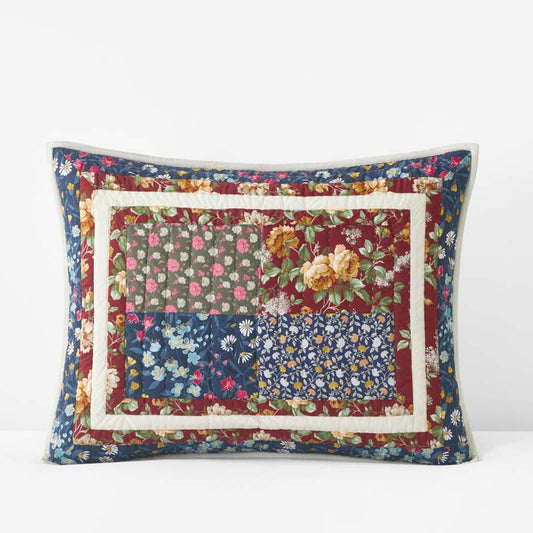 Aahana Patchwork Quilted Sham