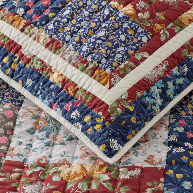 Aahana Patchwork Quilted Sham