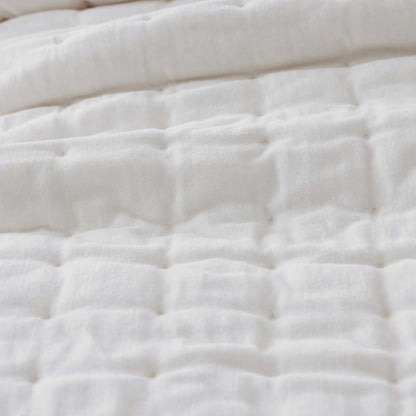 Tufted Stitch Velvet Quilted Sham