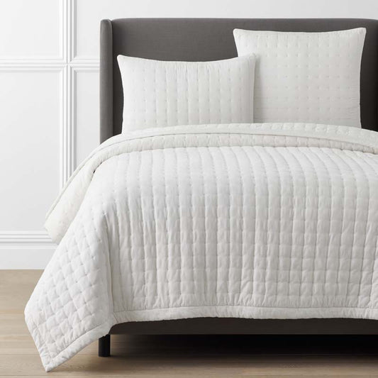 Tufted Stitch Velvet Quilt