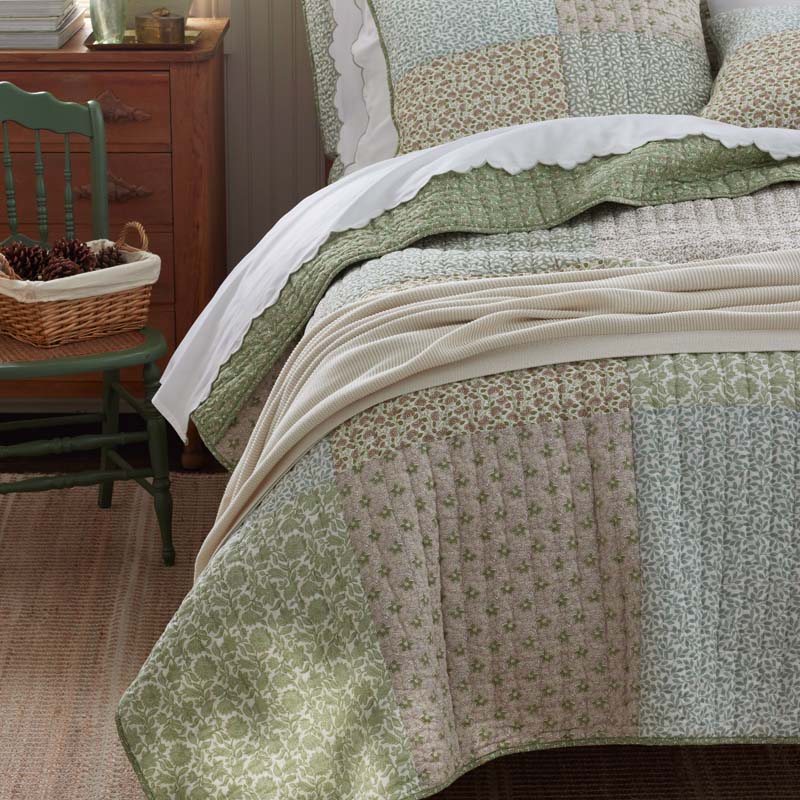 Megara Patchwork Quilted Sham