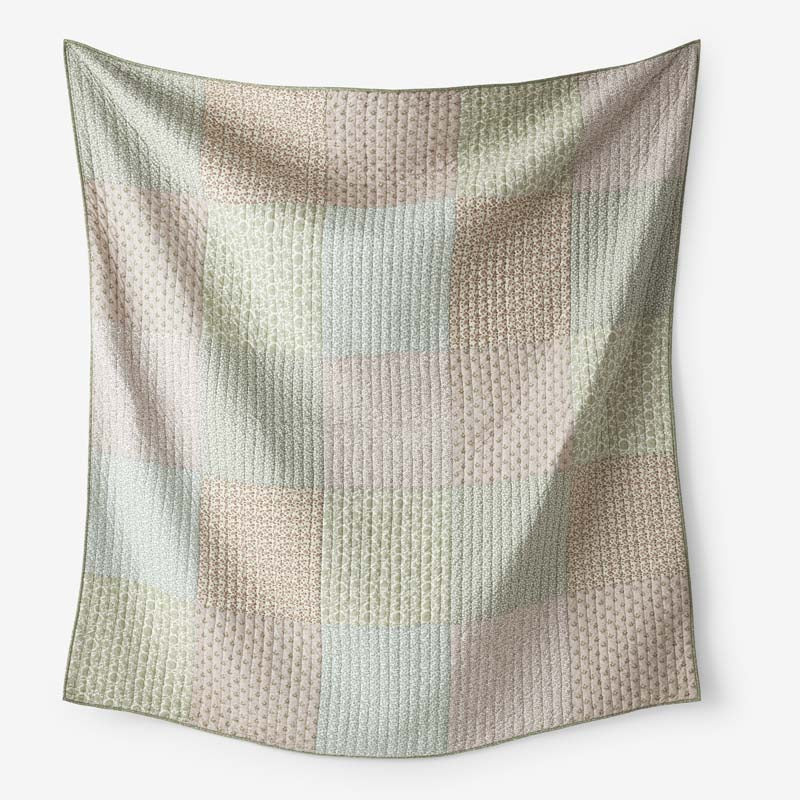 Megara Patchwork Quilted Sham