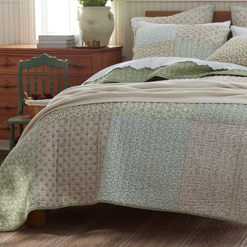 Megara Patchwork Quilted Sham