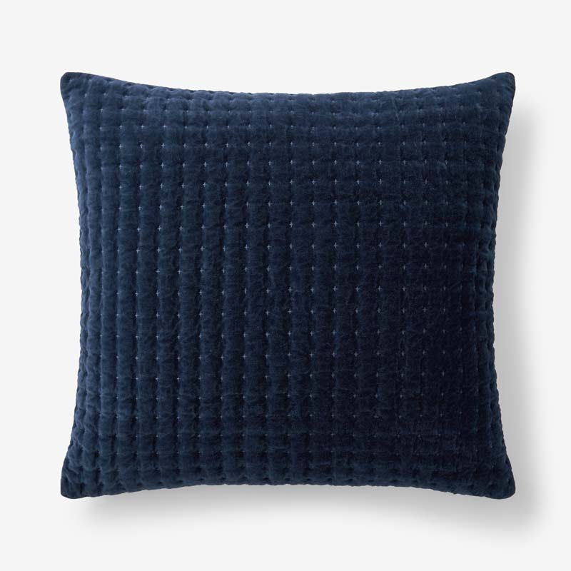 Tufted Stitch Velvet Decorative Square Pillow Cover