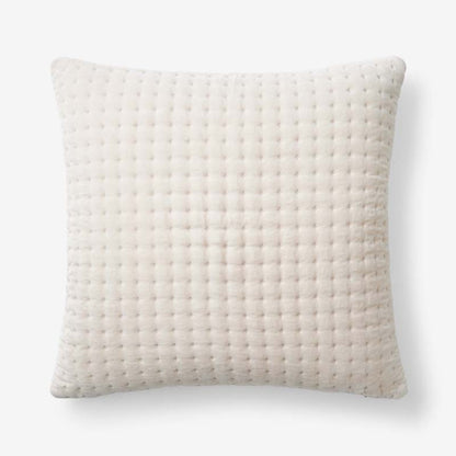 Tufted Stitch Velvet Decorative Square Pillow Cover