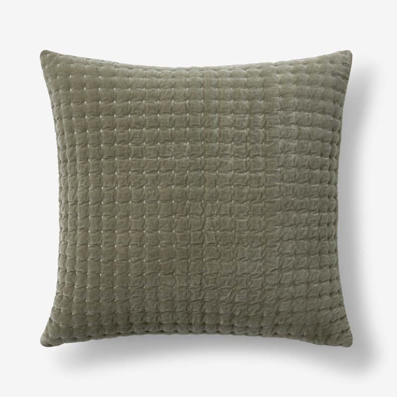 Tufted Stitch Velvet Decorative Square Pillow Cover
