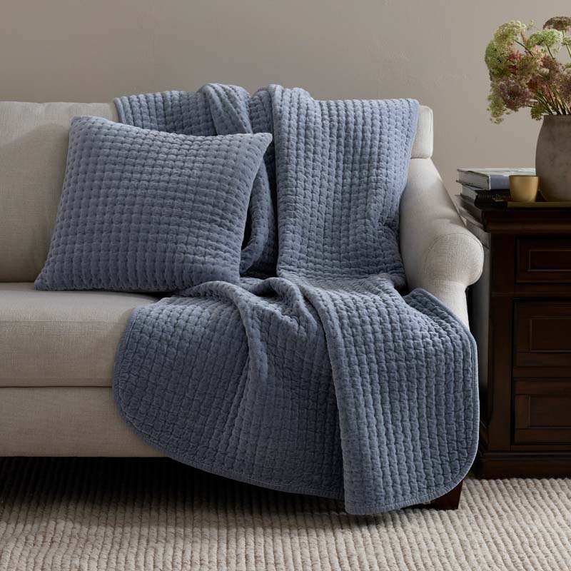 Tufted Stitch Velvet Decorative Lumbar Pillow Cover