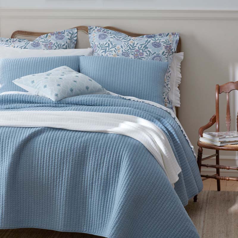 Fara Textured Kantha Quilt