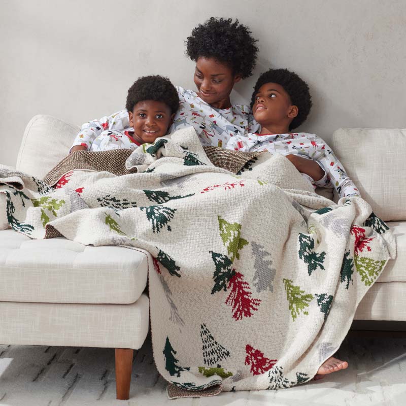 Holiday Knit Throw