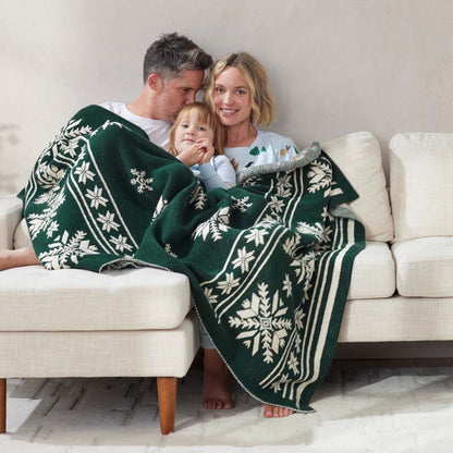Holiday Knit Throw