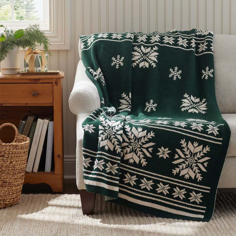 Holiday Knit Throw
