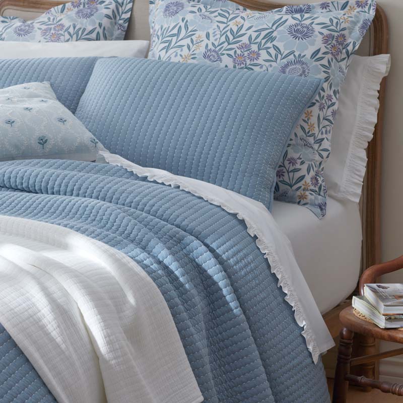 Fara Textured Kantha Quilt
