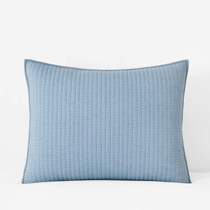 Fara Textured Kantha Quilted Sham