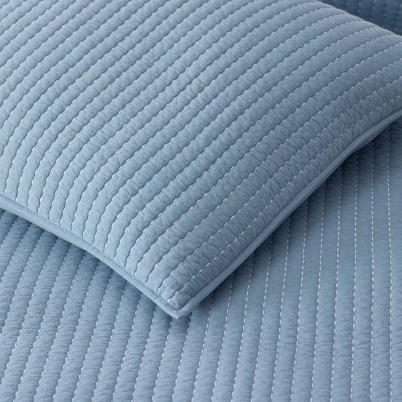 Fara Textured Kantha Quilted Sham