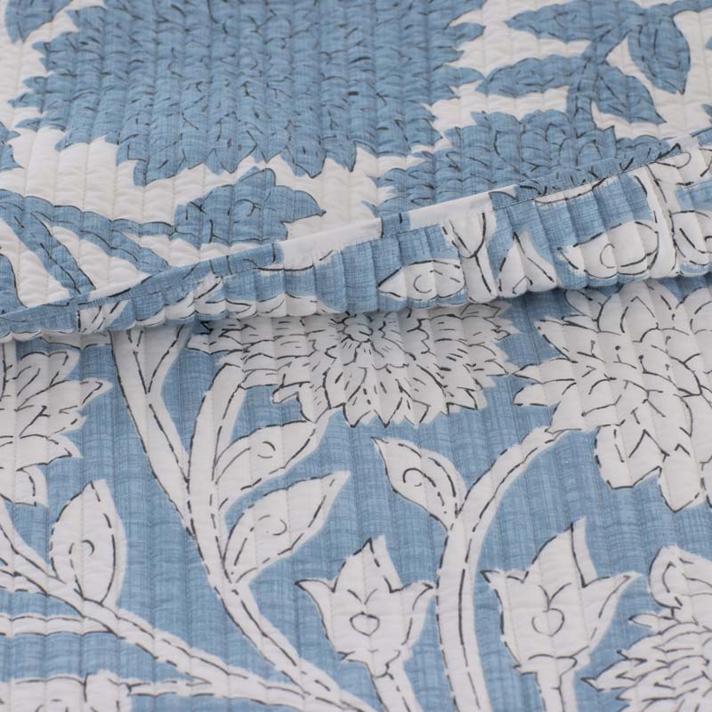 Feliciana Chrysanthemum Reversible Quilted Sham