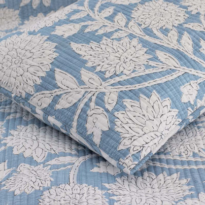 Feliciana Chrysanthemum Reversible Quilt