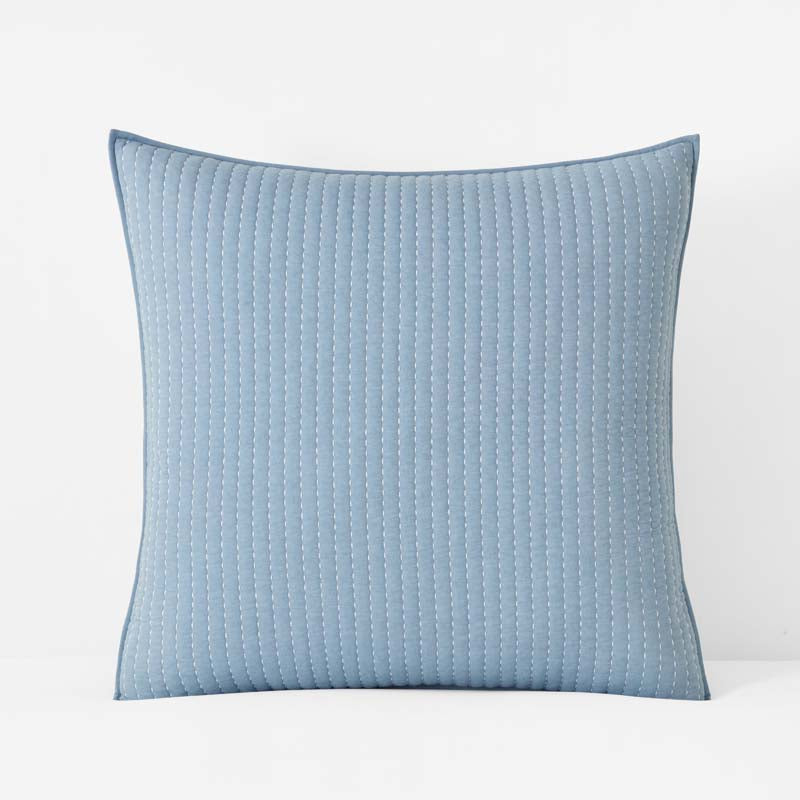 Fara Textured Kantha Quilted Sham