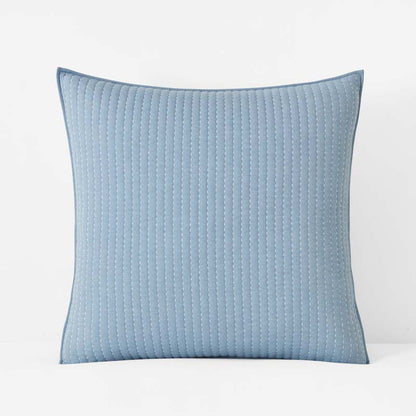 Fara Textured Kantha Quilted Sham