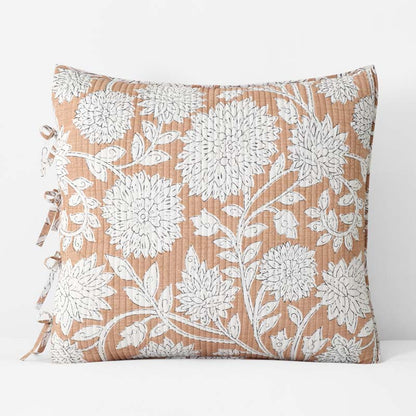 Feliciana Chrysanthemum Reversible Quilted Sham